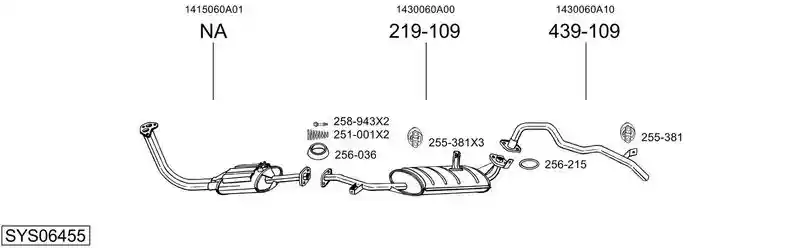 BOSAL SYS06455