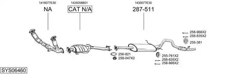 BOSAL SYS06460