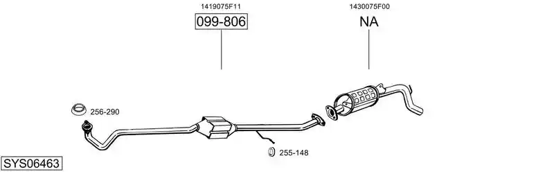 BOSAL SYS06463