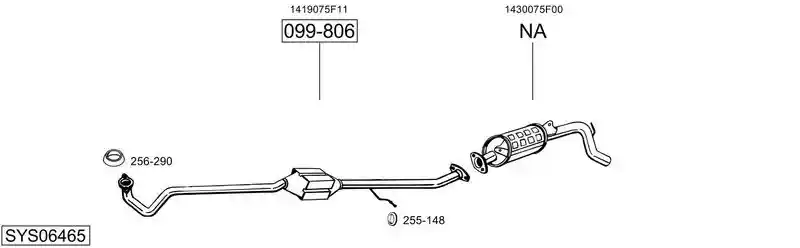 BOSAL SYS06465
