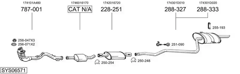BOSAL SYS06571