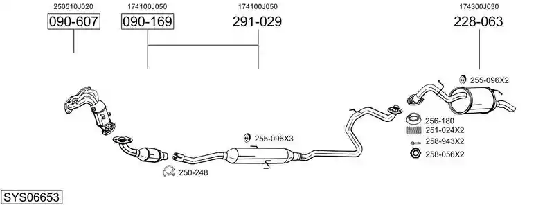 BOSAL SYS06653
