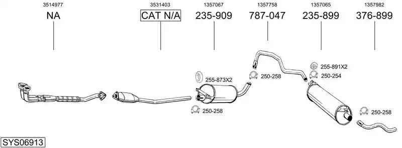 BOSAL SYS06913