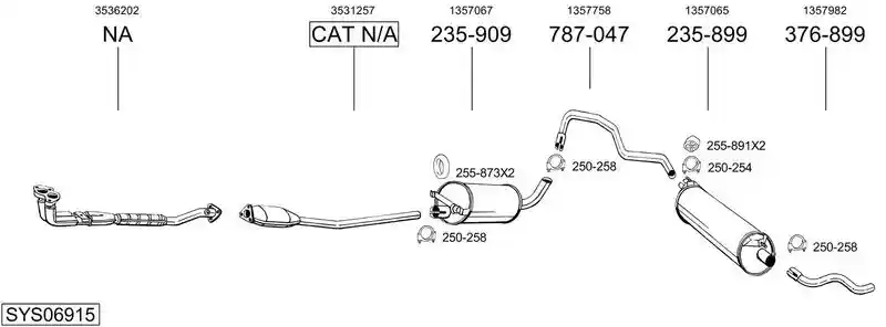 BOSAL SYS06915