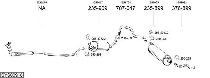 BOSAL SYS06918