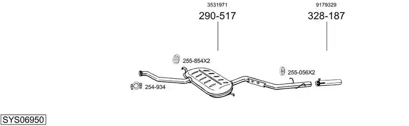 BOSAL SYS06950