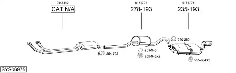 BOSAL SYS06975