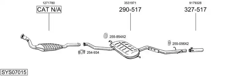 BOSAL SYS07015