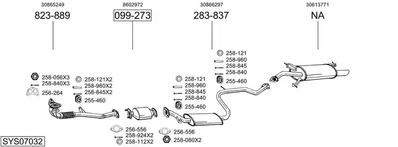 BOSAL SYS07032