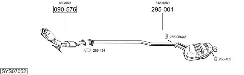 BOSAL SYS07052