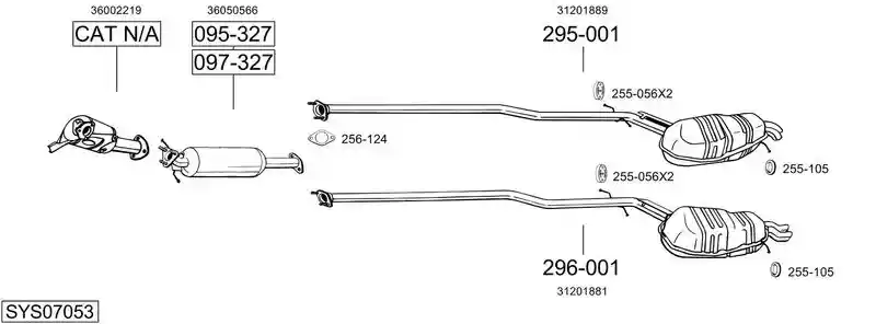 BOSAL SYS07053