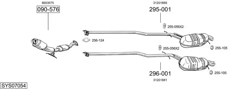 BOSAL SYS07054