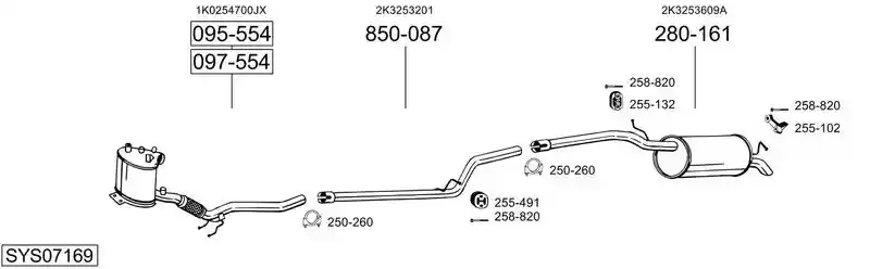 BOSAL SYS07169