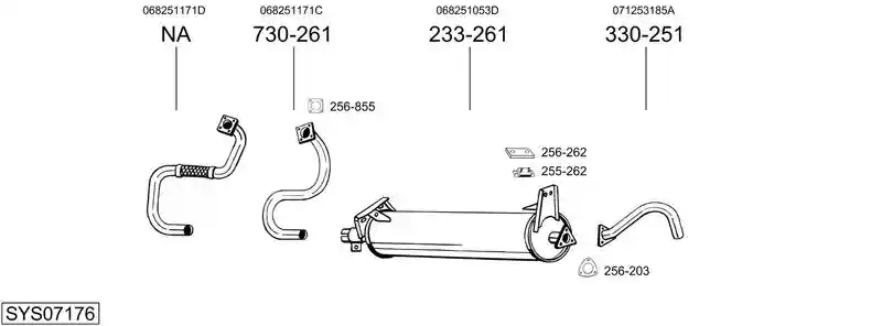 BOSAL SYS07176