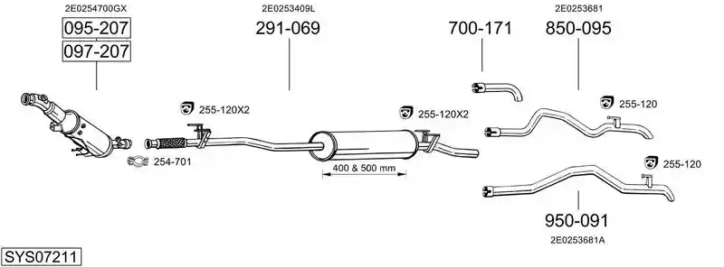 BOSAL SYS07211