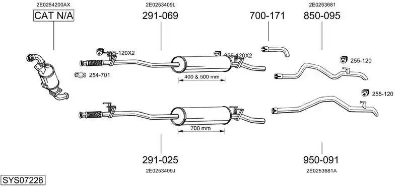 BOSAL SYS07228