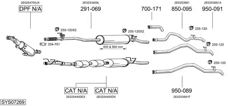BOSAL SYS07269