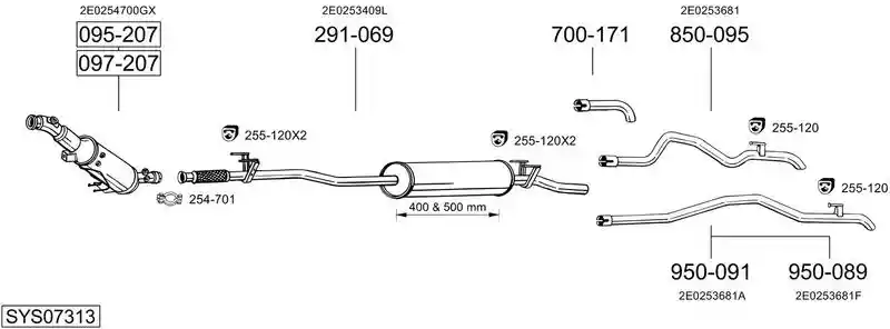 BOSAL SYS07313