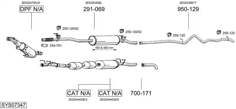 BOSAL SYS07347