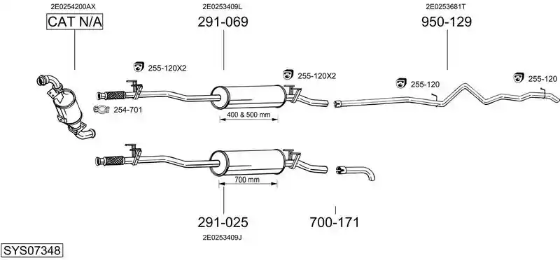 BOSAL SYS07348