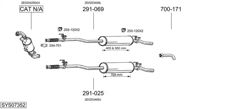 BOSAL SYS07352