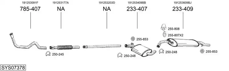 BOSAL SYS07378