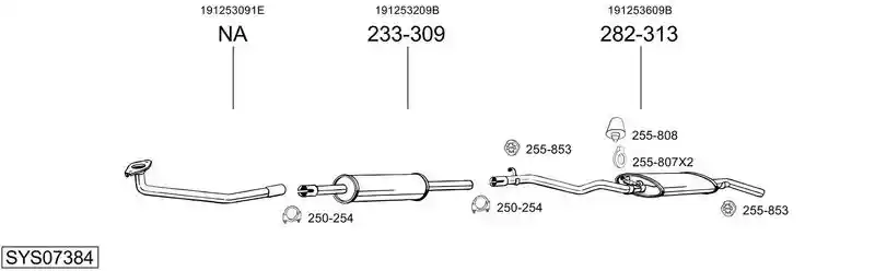 BOSAL SYS07384