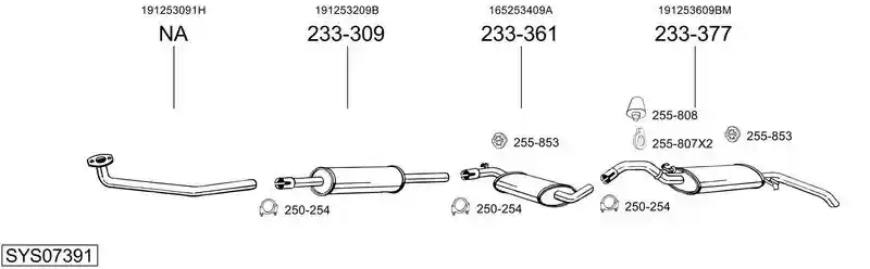 BOSAL SYS07391