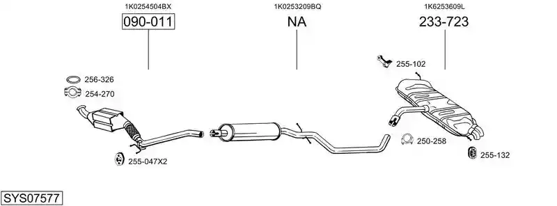 BOSAL SYS07577