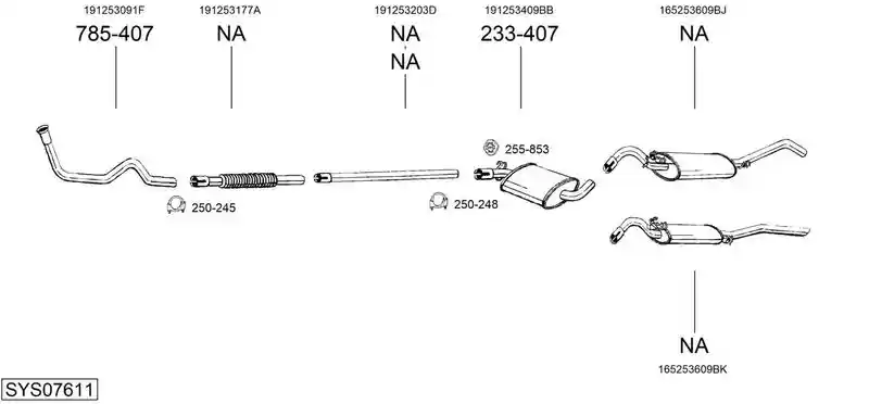 BOSAL SYS07611