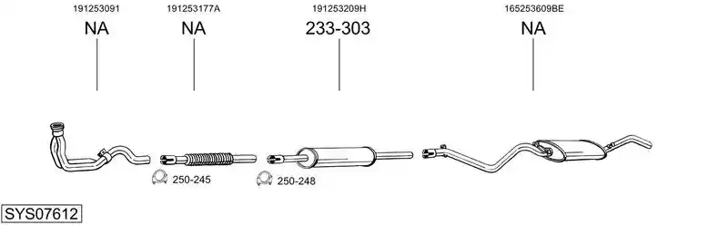 BOSAL SYS07612