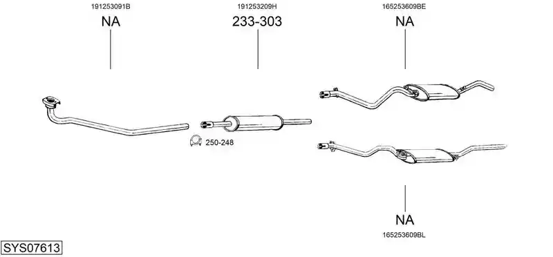 BOSAL SYS07613