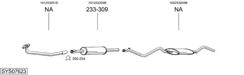 BOSAL SYS07623