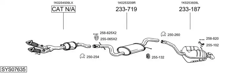 BOSAL SYS07635
