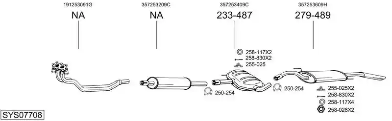 BOSAL SYS07708