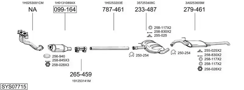 BOSAL SYS07715