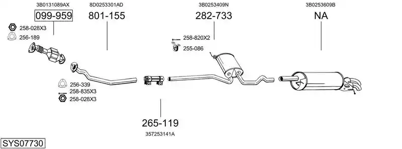 BOSAL SYS07730