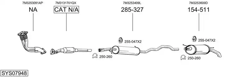 BOSAL SYS07948