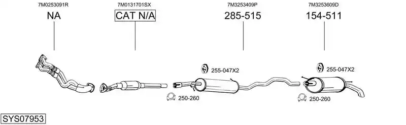 BOSAL SYS07953