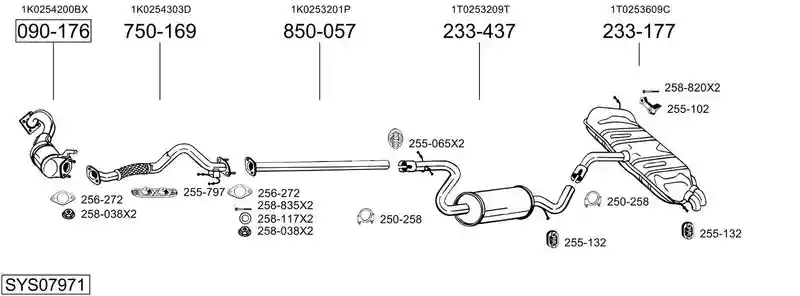 BOSAL SYS07971