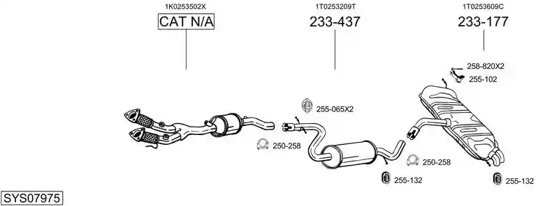 BOSAL SYS07975 BOSAL SYS07975