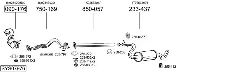 BOSAL SYS07976