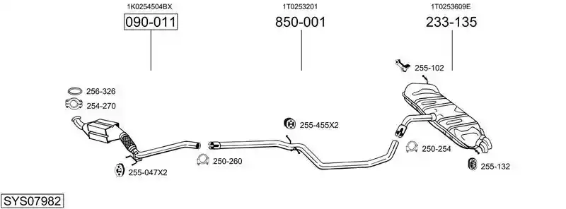 BOSAL SYS07982