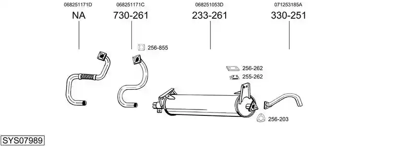 BOSAL SYS07989