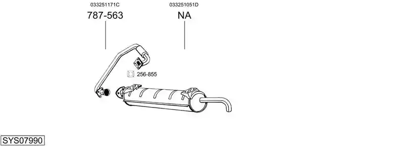 BOSAL SYS07990