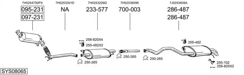 BOSAL SYS08065