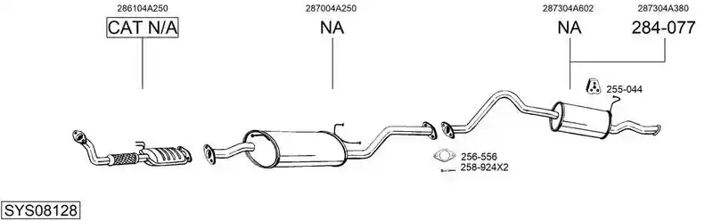 BOSAL SYS08128