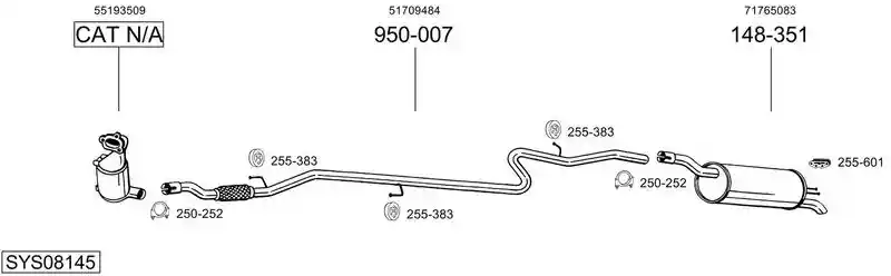 BOSAL SYS08145