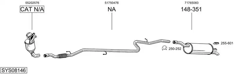 BOSAL SYS08146