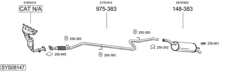 BOSAL SYS08147